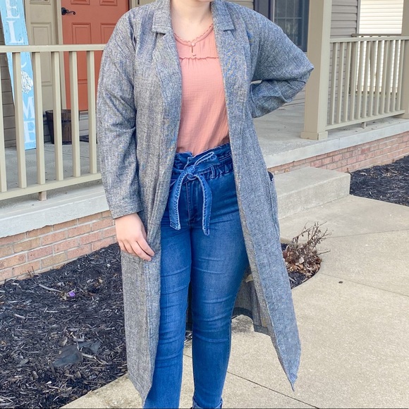 ❤️HP❤️Belted Trench Coat - Picture 6 of 10